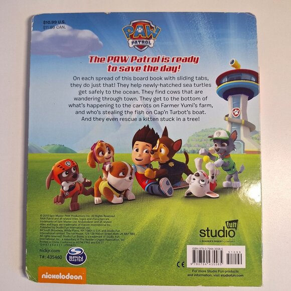 5 Paw Patrol Board Books 4 Pals w box Lot & Pups Save The Day Nickelodeon - Picture 3 of 8